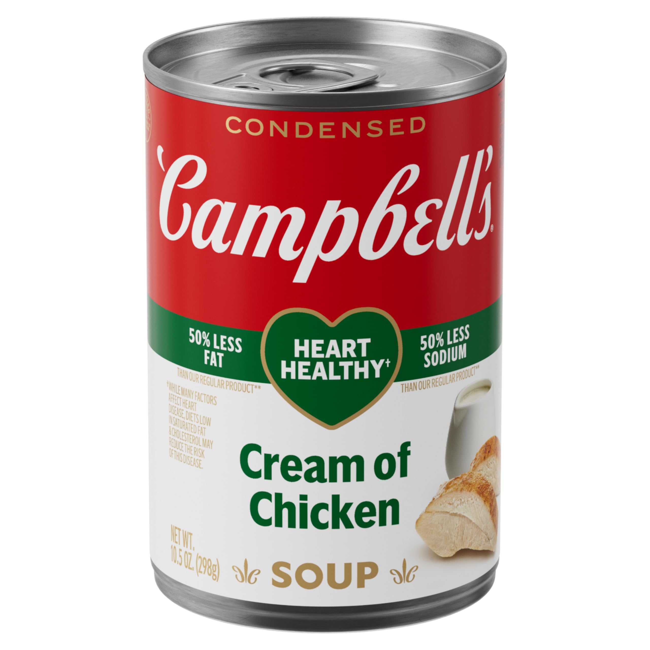 Campbells Condensed Heart Healthy Cream of Chicken Soup 10 5 oz Can