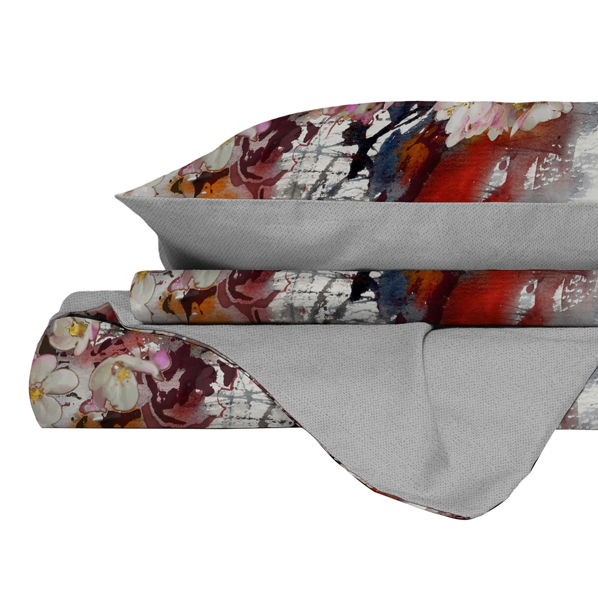 Italian Bed Linen SOGNI D'AUTORE Duvet Cover Set 100% Cotton, SD-16, Double, Doble - Image 4