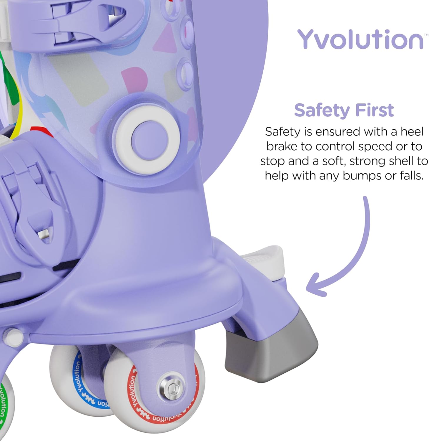 Yvolution Twista 2-in-1 Adjustable Inline Skates|One-Second Switch from Stable Tri-Wheel to Inline Mode|Beginner Skates for Boys & Girls (Ages 2+)|US Size 7-11