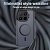 Funda para Xiaomi 17T Pro Magnética, Translúcida Mate Retro A prueba de golpes [Triple Protección] A prueba de golpes, Absorción de impactos, Protección de lente de cámara (Negro Mate) 5