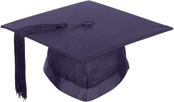 University Academic mortarboard Bachelor - Graduation Cap - Navy