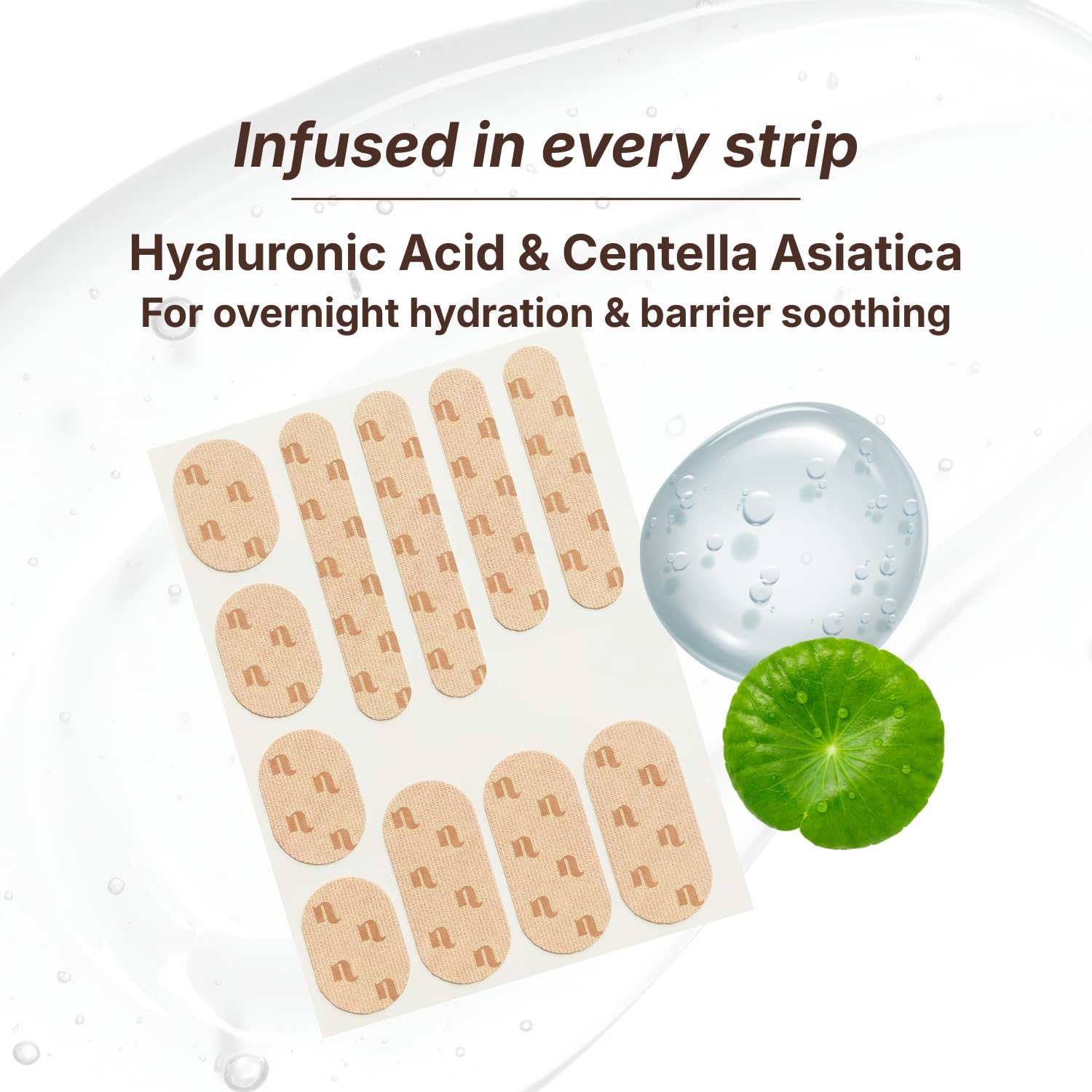Anti-Wrinkle Face Tape with Hyaluronic Acid & Centella Asiatica