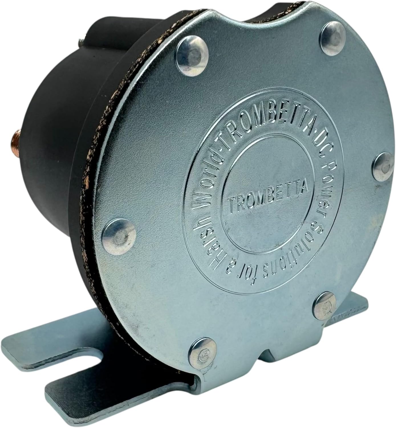 Genuine Trombetta 12V Continuous Solenoid Relay Kit for Hiniker, Pierce, Boss RT3 RT2, SnowDogg Snow Plow Motor Parts, Hydraulic Pump, RV Battery Isolator, Liftgate, Dump Trailer, Winch