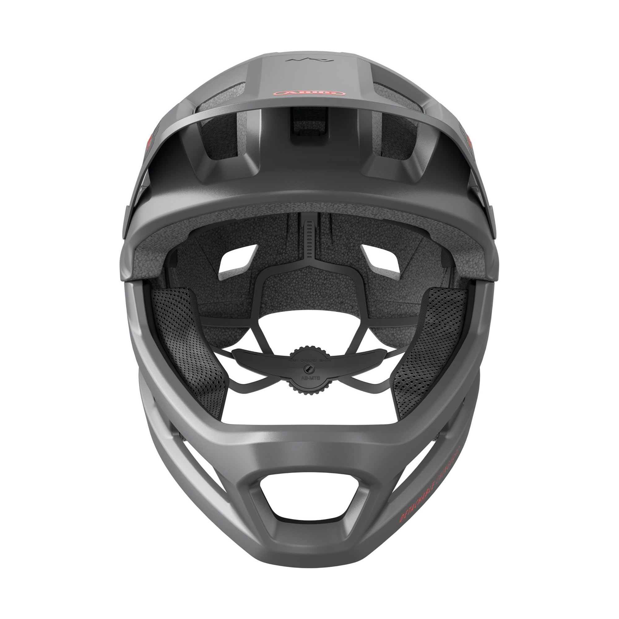 Abus MTB YouDrop FF - Casco Integral para niños y Adolescentes - para iniciarse en el Ciclismo de montaña - con mentonera extraíble