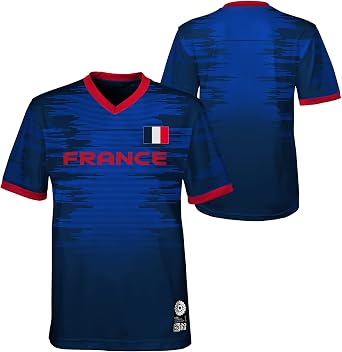 FIFA Unisex Official 2023 Women's Football World Cup Youth Team Shirt, France T-Shirt (Pack of 1)