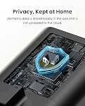 DESLOC K140 Plus Palm Vein Recognition Smart Lock, Built-in WiFi | Keyless Entry Door Lock Built-in WiFi, App Control, Auto Lock, and Up to 9 Months of Rechargeable Battery Life, Black