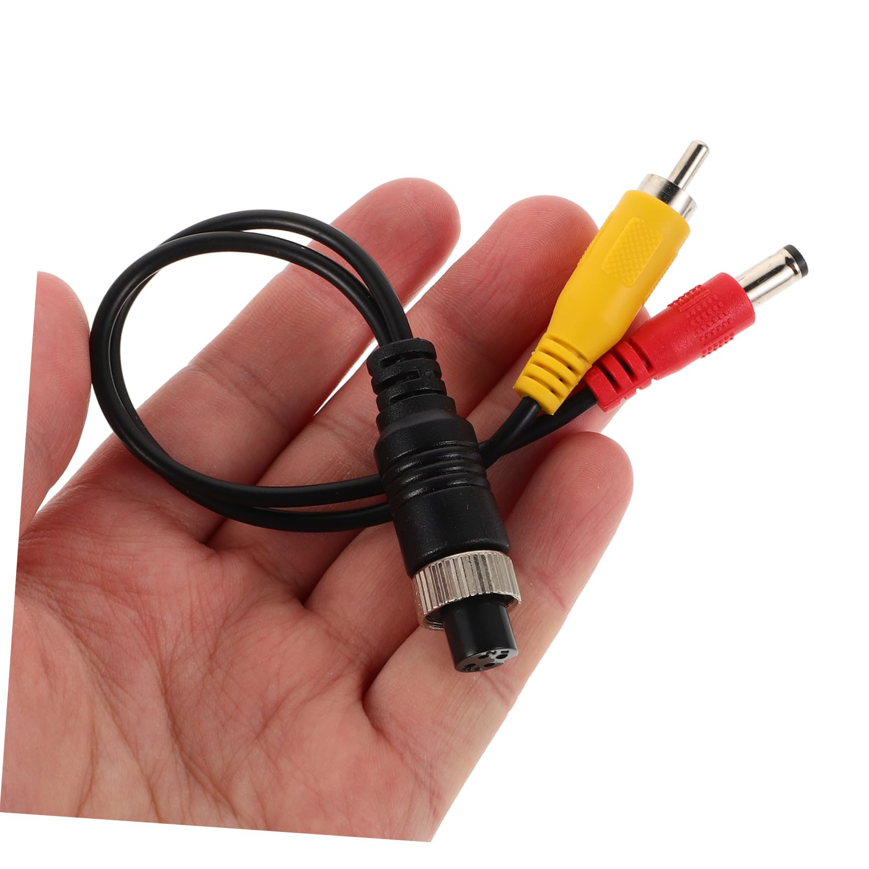 BESPORTBLE Cavo Prolunga Pin con Connettore Femmina e Dc per Telecamera Retromarcia Auto Compatibile con Sistemi di e Monitoraggio Veicolare per Aggiornamento e Conversione Impianti Video