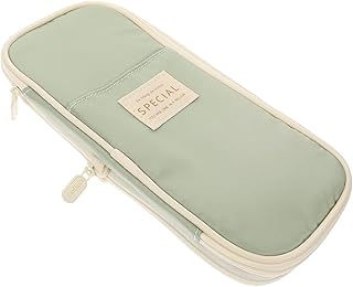 COHEALI Makeup Brush Storage Box Canvas Pencil Case Canvas Pencil Pouch Leather Pencil Case Pencil Bag Pouch Pen Pencil Marker Cases Pens Organizer Pen Bag Pen Pouch Pen Case Zipper