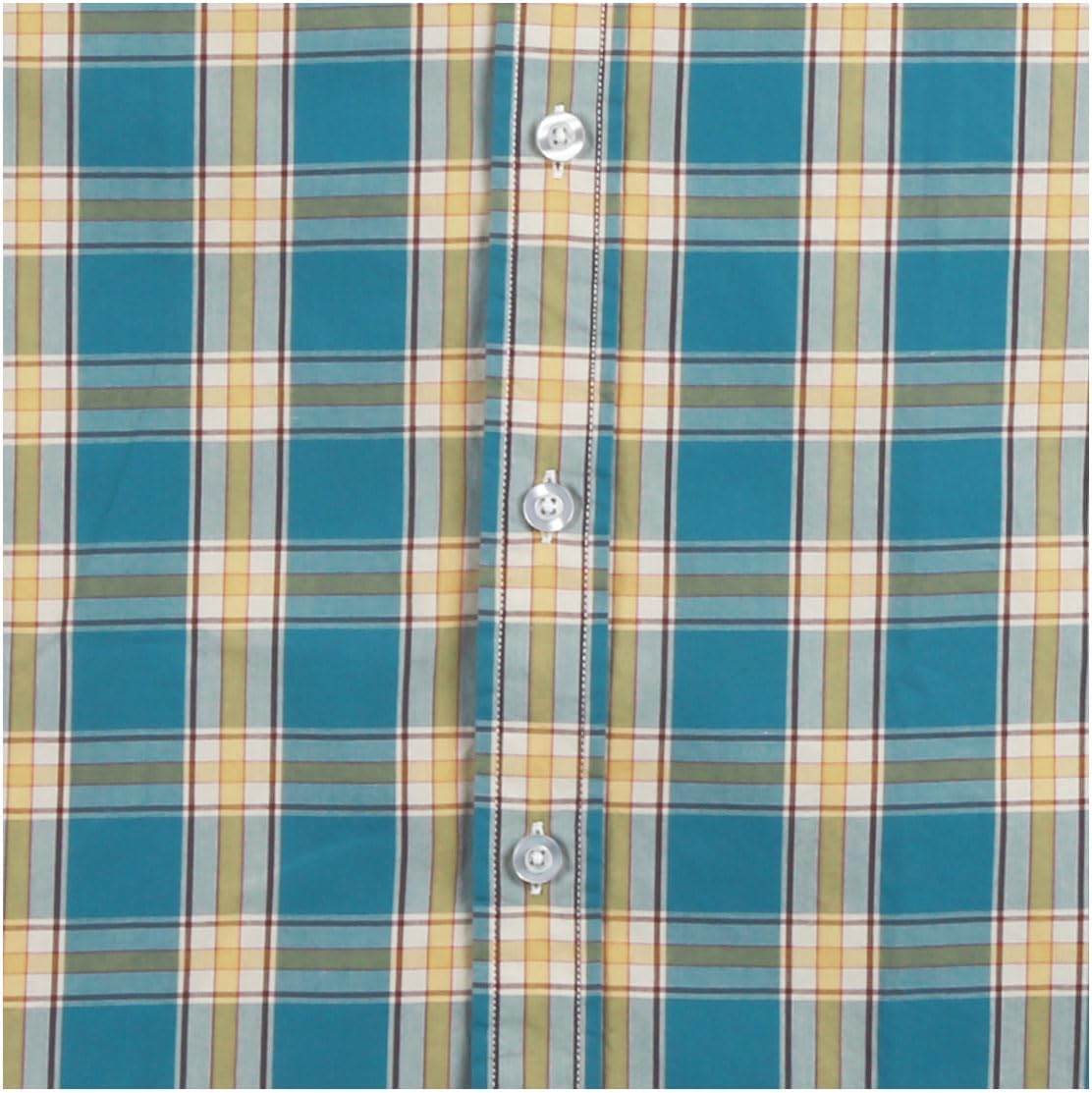 Mens Plaid Long Sleeve Button Down Western Casual Shirt Slim Fit Shirts - Image 4