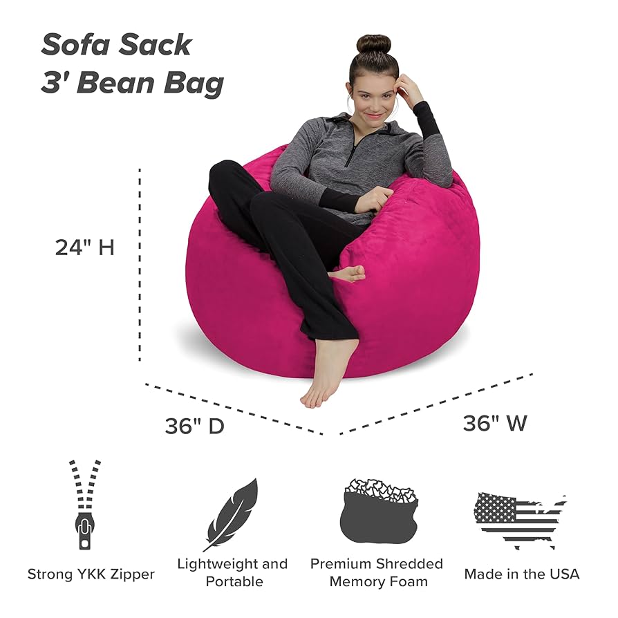 ソファサック(Sofa Sack)ウルトラソフト クッションチェアロイヤルブルー Amazon｜ソファサック(Sofa Sack) ウルトラソフト クッション