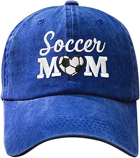 2025 - Gorra de béisbol bordada de fútbol para hombre, gorra de béisbol lavada, informal, al aire libre, transpirable, paraguas, unisex, gorra de béisbol para hombre