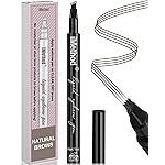 iMethod Eyebrow Pen - iMethod Eyebrow Pencil with a Micro-Fork Tip Applicator Creates Natural Looking Brows Effortlessly and Stays on All Day, Black/Brown