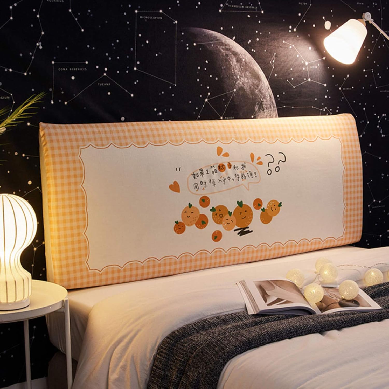 Headboard Bed Head Cover Elastic Bed Head Cover Full