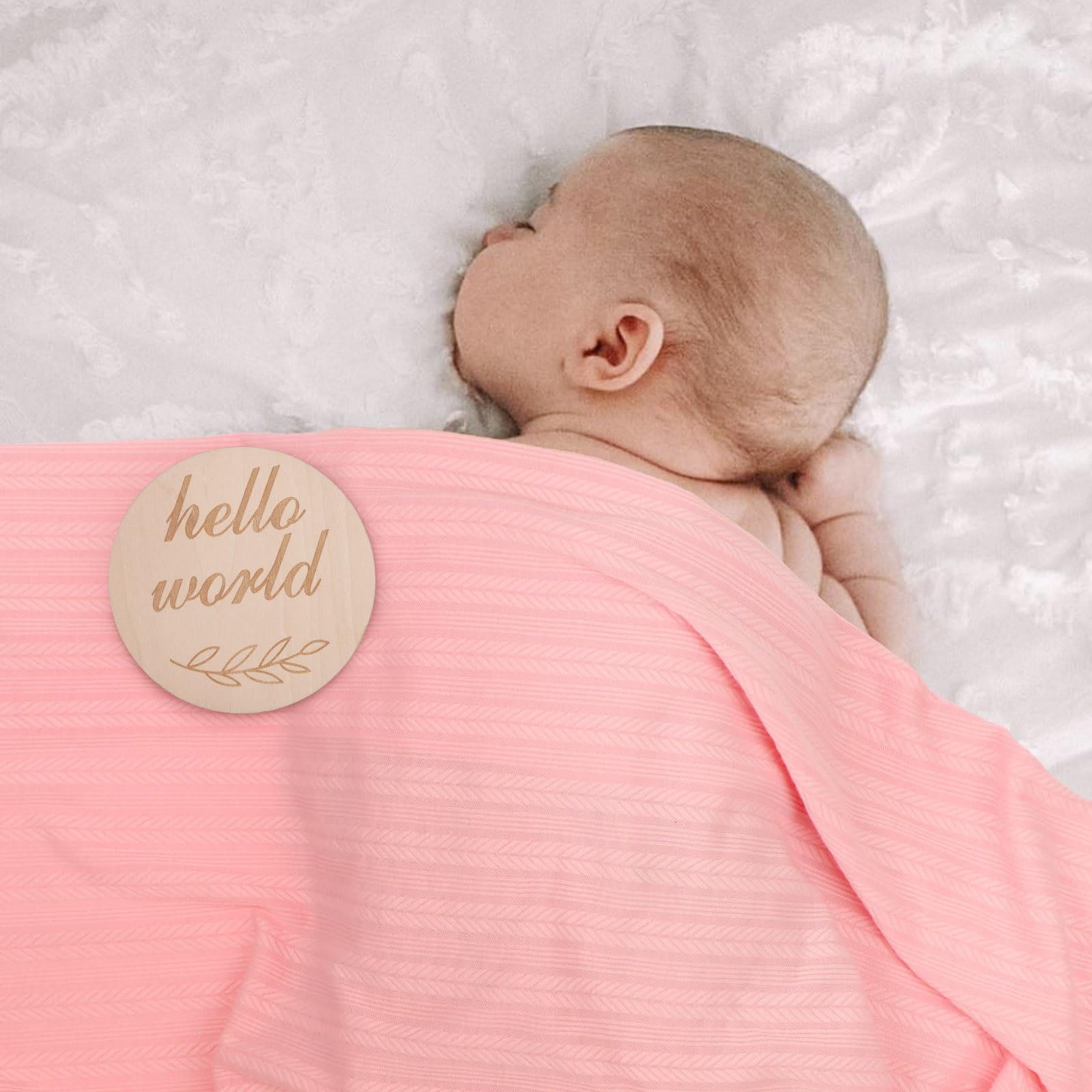 DRESHOW Manta Bebé Recien Nacido Manta de Arrullo Cobija Manta Envolvente para Swaddle Bebés 0-3 Meses