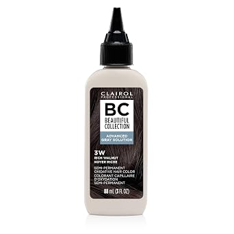 Clairol Professional Beautiful Collection Advanced Gray Solutions | Semi-Permanent Hair Color with Gray Coverage for All Hair Textures | Packaging May Vary