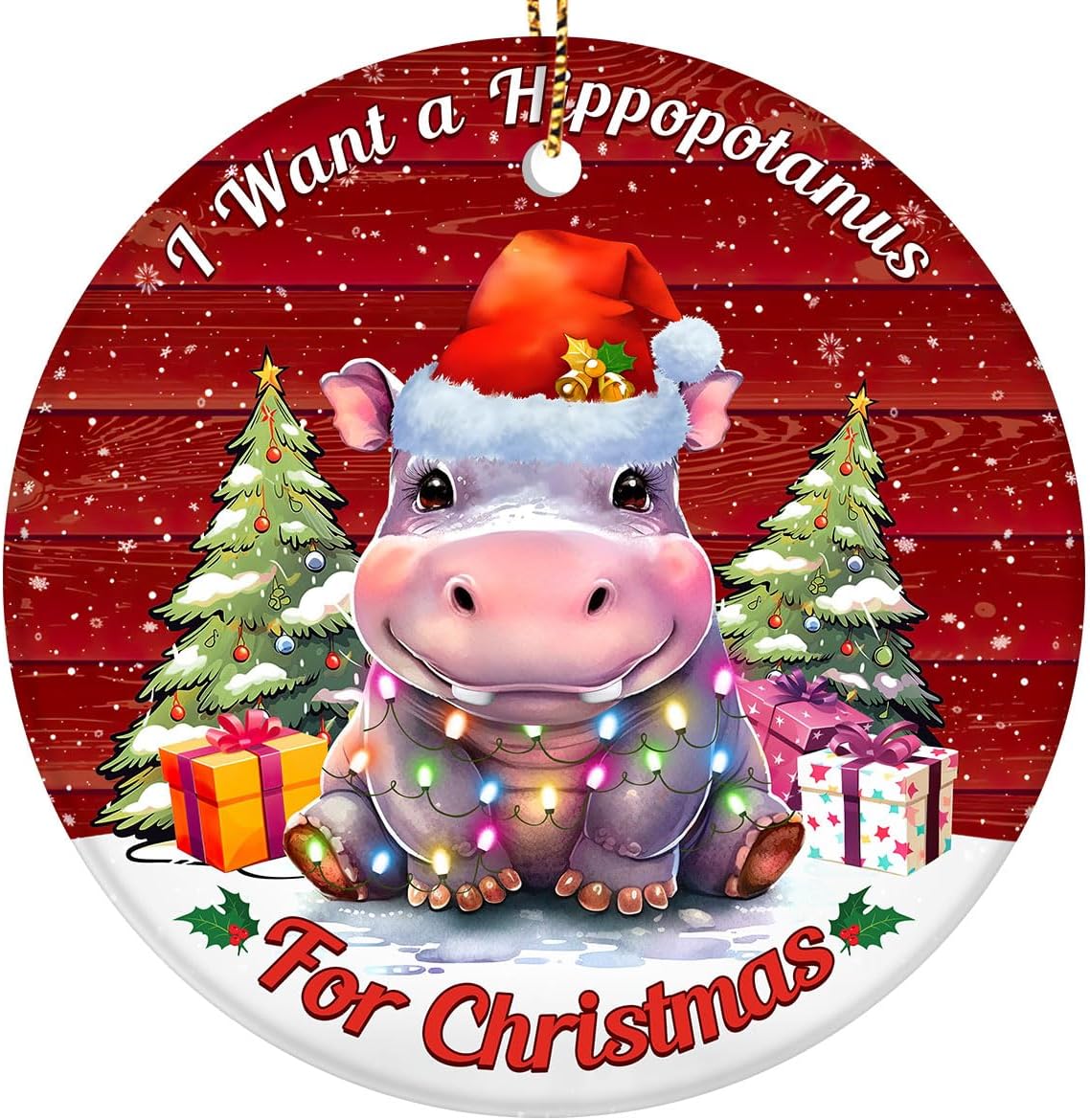 Hallmark Keepsake I Want A Hippopotamus for Christmas