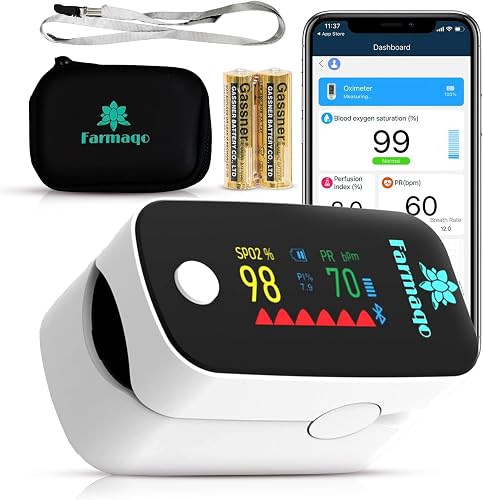 Oxymetre de doigt et Saturometre professionnel et médical FARMAQ 
