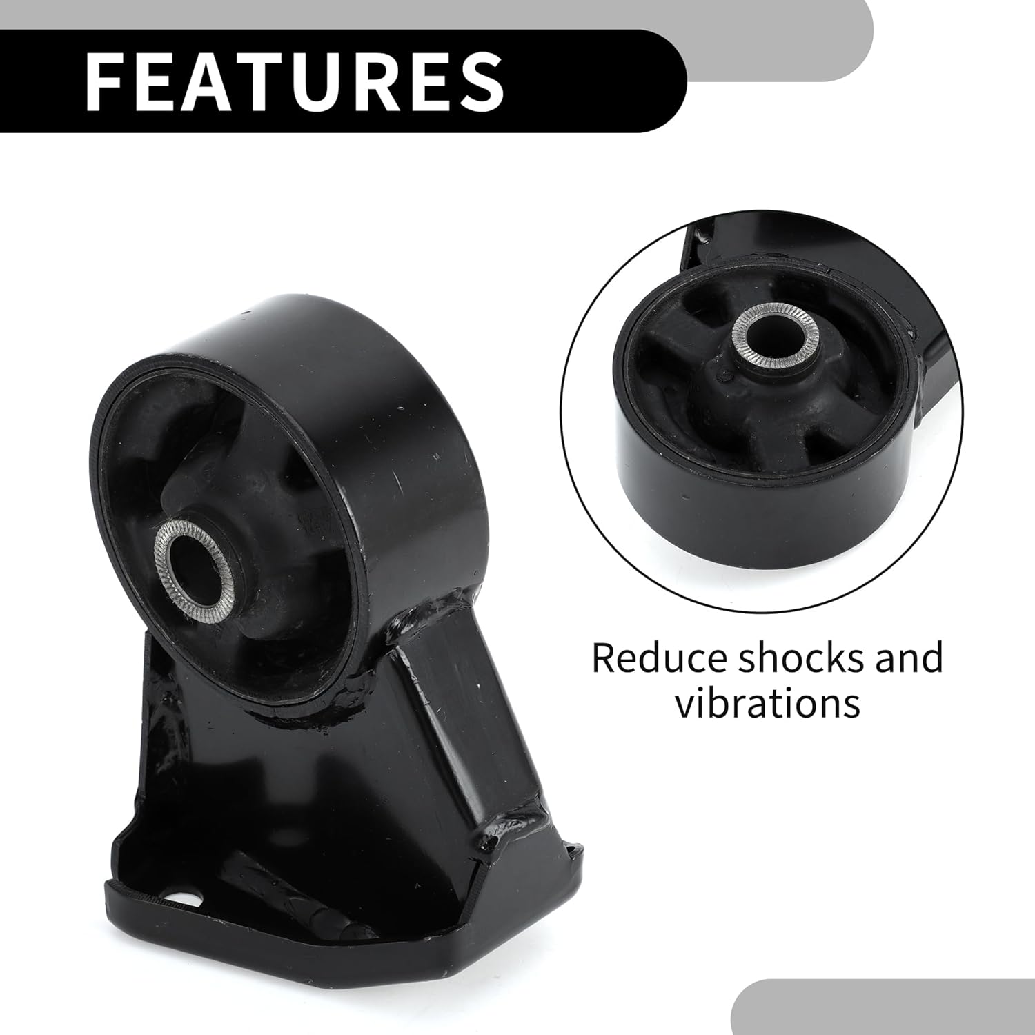 Engine Motor Mount No.219102C050 - Car Front Engine Mounting - for Hyundai Tiburon 2003-2008 1Pc