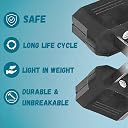 FREE SPIRIT 2-Pin Flat to Round US Conversion Plug, Compact Electrical Adapter for Home and Travel Use, Durable and Easy to Use gallery image