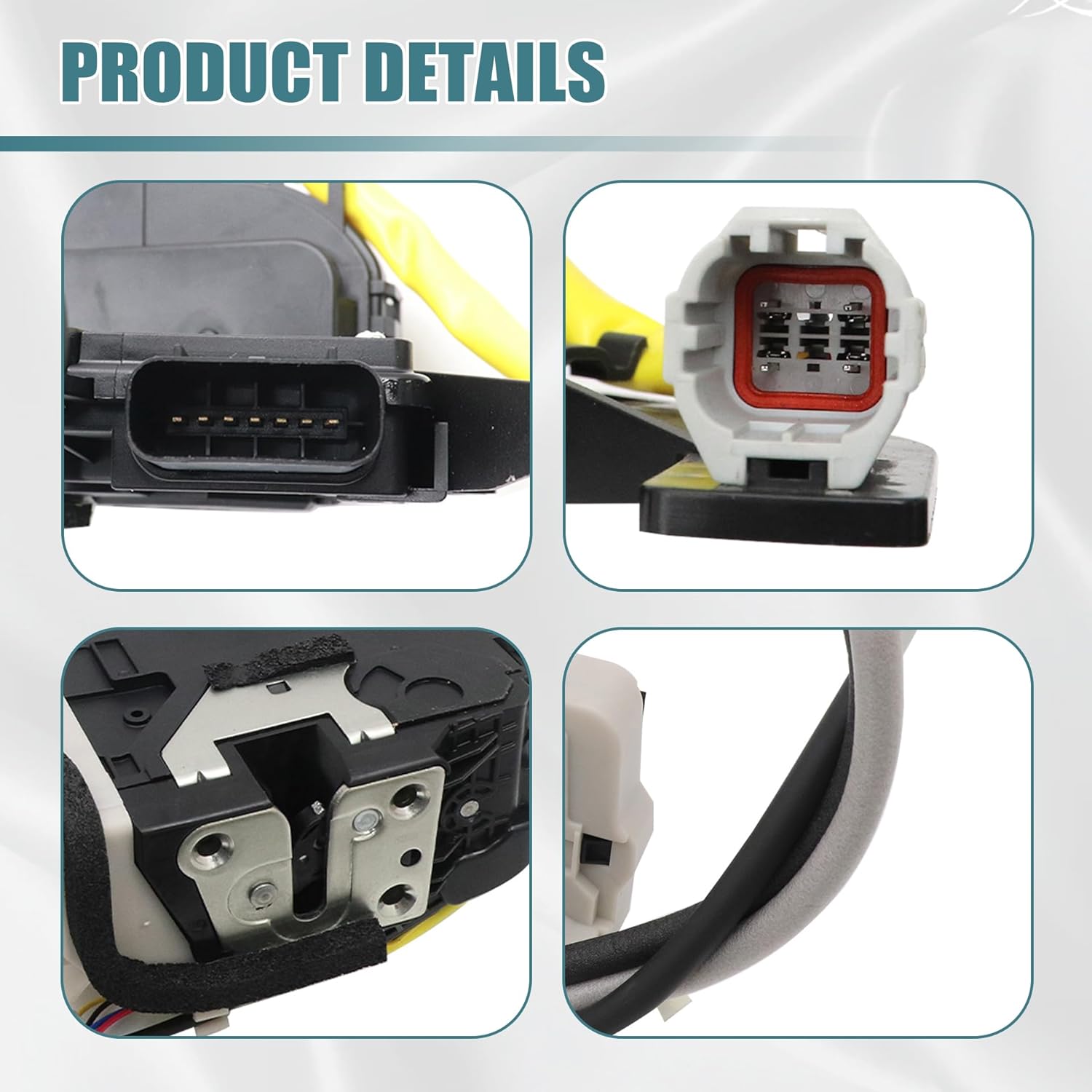 GXARTS Front Left Driver Power Door Lock Actuator Latch Assembly 81311-4C510 Compatible With Kia Optima 2013-2014 2.0L L4