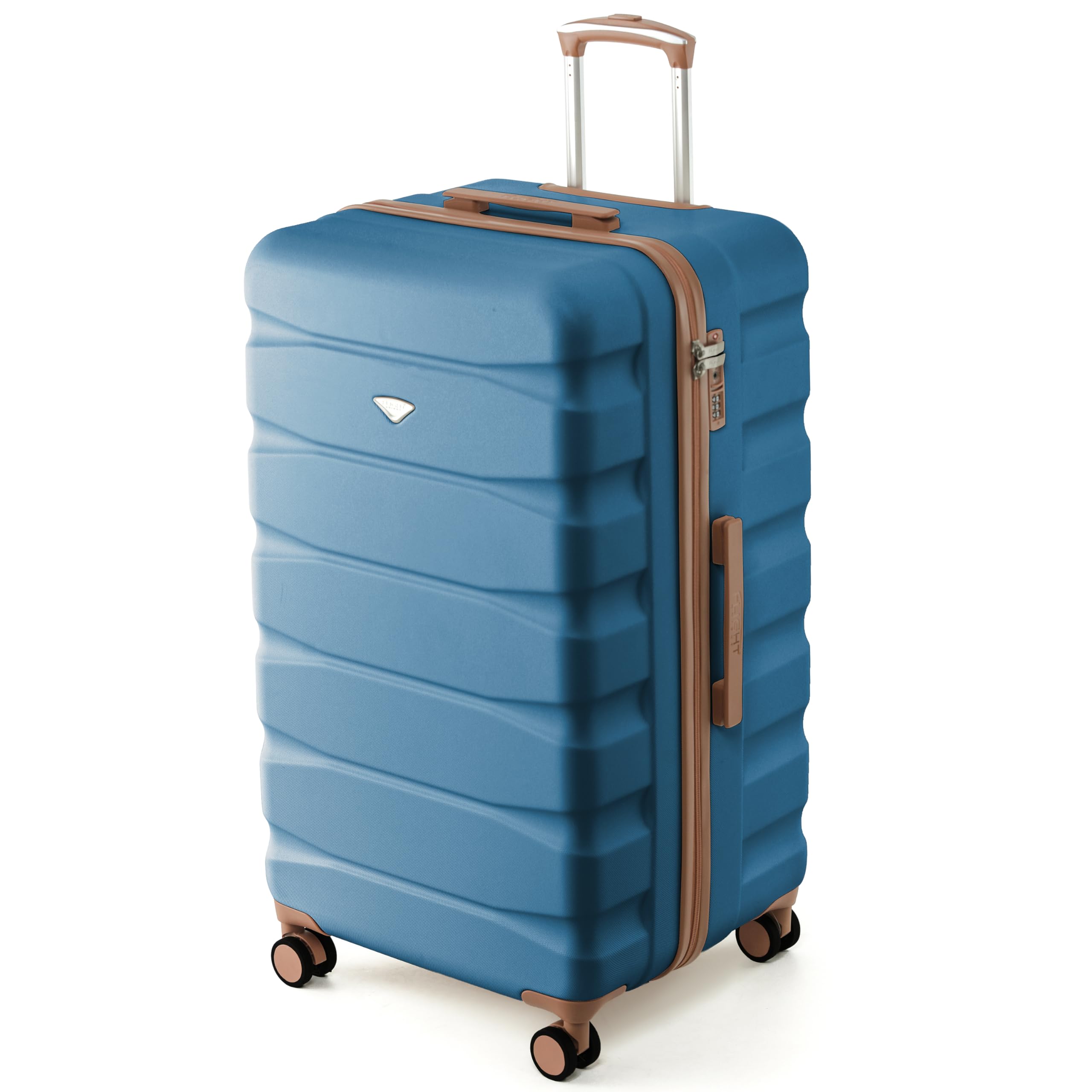 Flight Knight Underseat Cabin Suitcase 45x36x20cm | Free Hand Luggage for EasyJet & Wizz Air | Lightweight ABS Hard Shell with 8 Silent-Glide Spinner Wheels | Max Space Travel Bag — view 102
