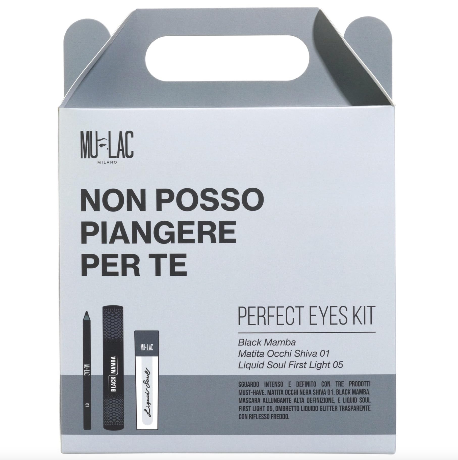 Mulac Cosmetics NON POSSO PIANGERE PER TE - Perfect Eyes Kit