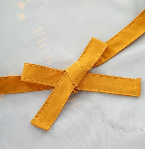 Miniatura 6 de Cute Kids Apron Dirt-Proof With Pockets And Adjustable, Waterproof Art Smock For Cooking, Baking, Painting, Gardening, Craft