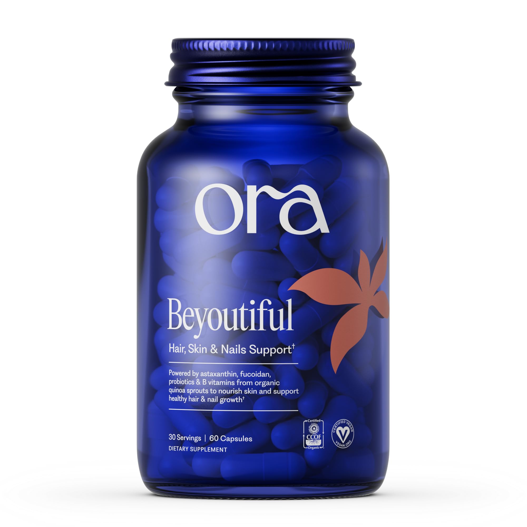 Amazon.com: Ora Organic Hair, Skin, and Nails Support- Beyoutiful