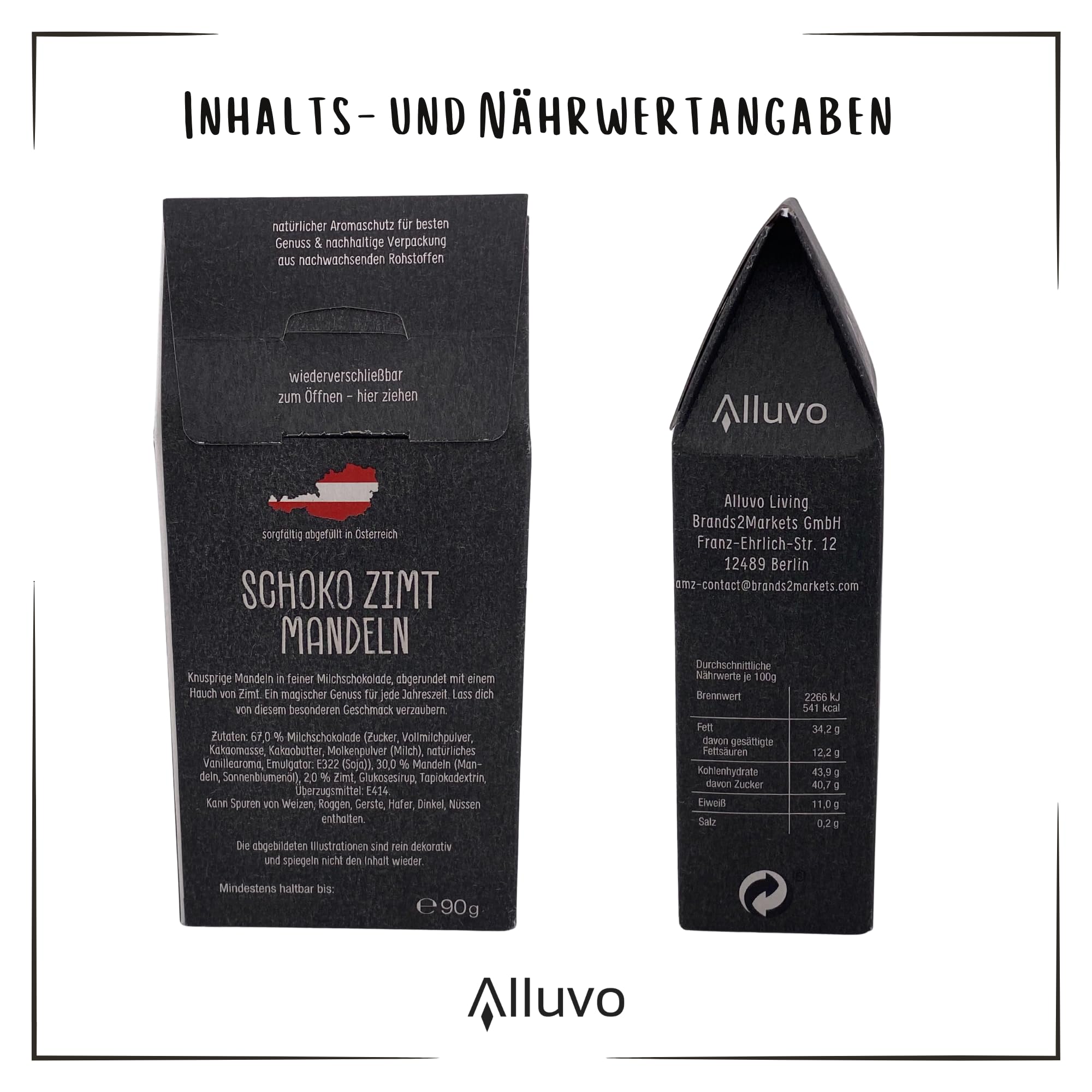 Dankeschön Geschenkset mit Tee, Schokolade & Gewürzsalz – Geschenkbox als kleine Aufmerksamkeit für Frauen & Männer, Danke Geschenk zum Dankesagen, Mitbringsel für Freundin, Mama & Kollegin