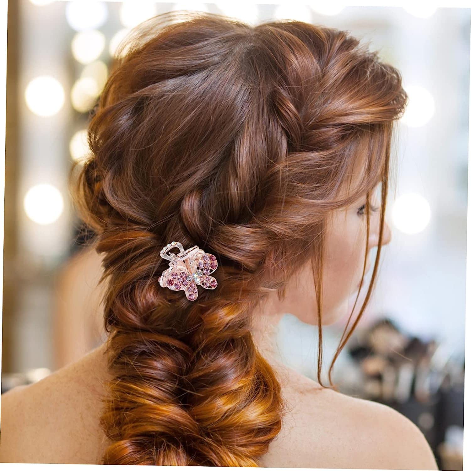 Szpilki do włosów Spinki do włosów dla kobiet 6 szt. Kawałki włosów dla kobiet Małe metalowe spinki do włosów Kryształ górski Klip do włosów Vintage Klipy Spinki do włosów Spinki do włosów Akcesoria d