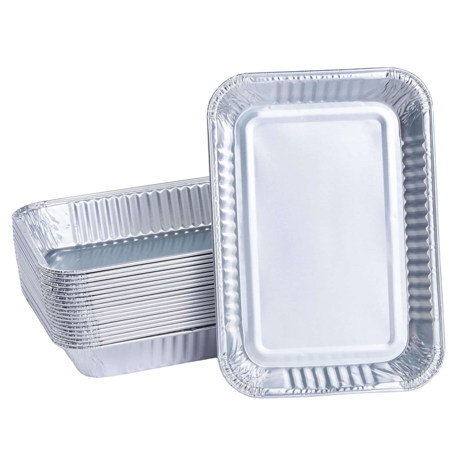 Barquette aluminium Weber 6415 haute résistance pour collecter les graisses de cuisson