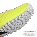 DSC Jaffa GT Cricket Shoes | Color: Lemon Yellow | Size: 6 UK/ 7 US/ 40 EU | Material: PVC | for Men & Boys | Lightweight and Durable | Breathable Mesh | Superior Cushioning gallery image