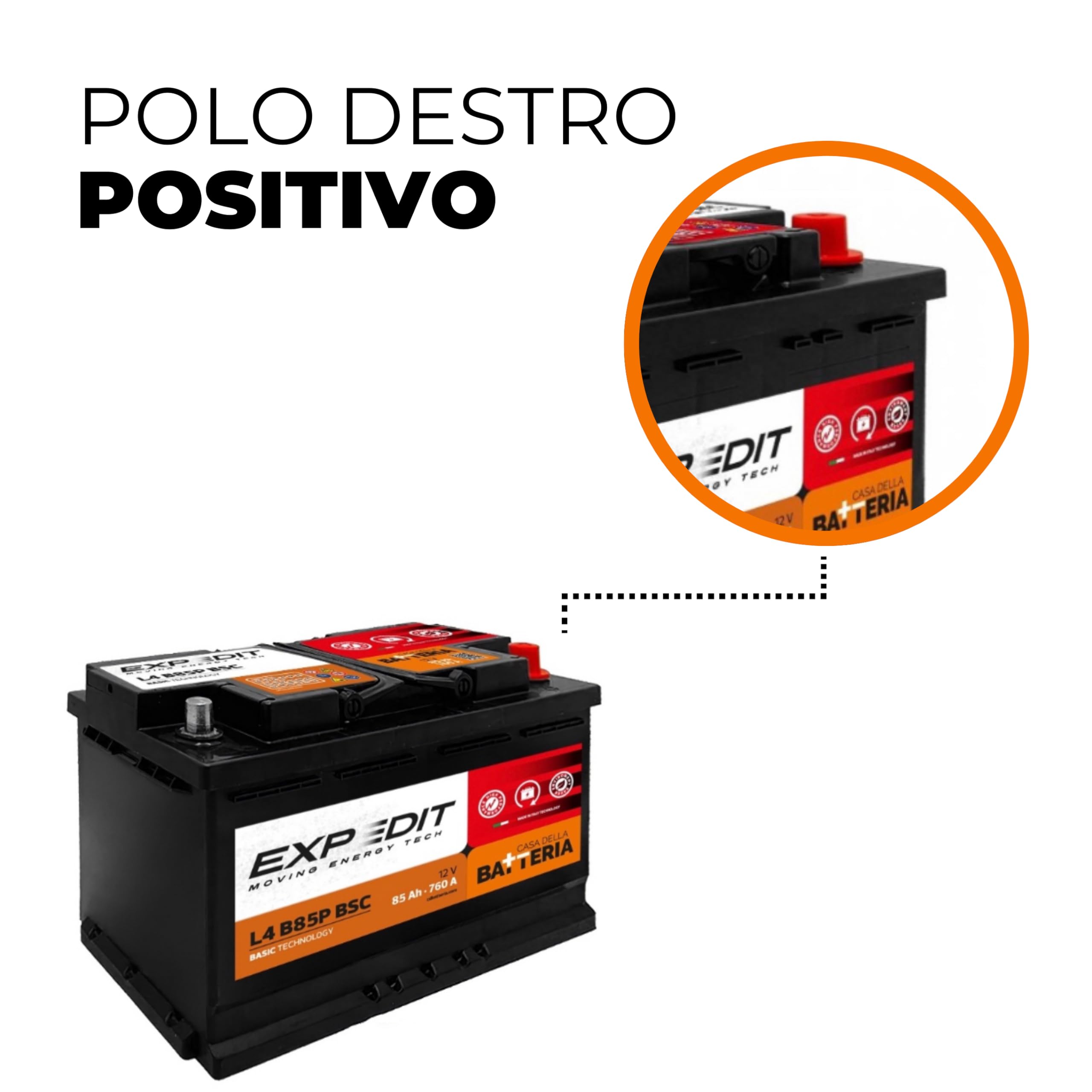 Batteria 920a Senza Manutenzione Batteria Auto Expedit 12V 100Ah 920A ...