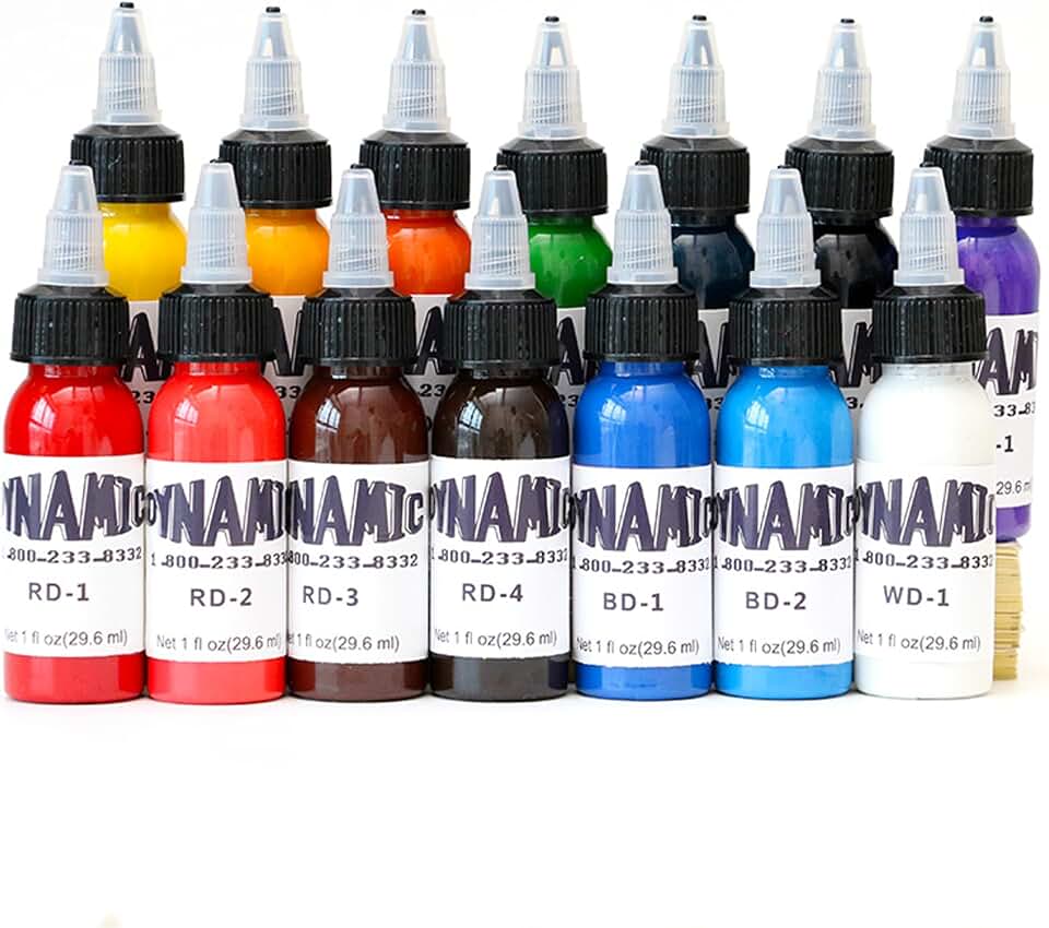 2026 New 14 Colors Pigment Set, 1oz (30ml) Each Bottle, Water-Based Art Color Kit, Rich Vibrant Tones, Smooth & Even Application, Multipurpose Pigment for Professional and Hobbyist Art Creations
