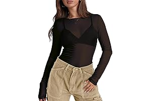 Womens Mesh Sheer Tops, Stay Cool and Captivating