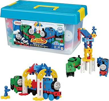 Amazon ニューブロック きかんしゃトーマス トーマスとパーシー ブロック おもちゃ