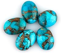 Vista 26 de 5pcs, Bulk Natural Gemstone Cabochon, Polished Flatback Stone, Wholesale Loose Cabs Supply, DIY Jewelry Making, Chakra Healing Crystal, Birthstone