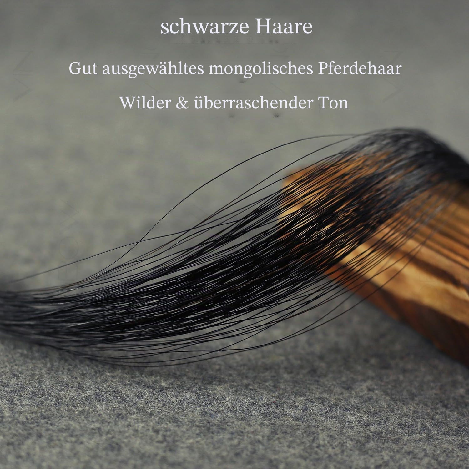 Geigenbogen Violine Geigen bogen Kohlefaser Carbon Bow Schwarzes Rosshaar für lauteren Klang 4/4
