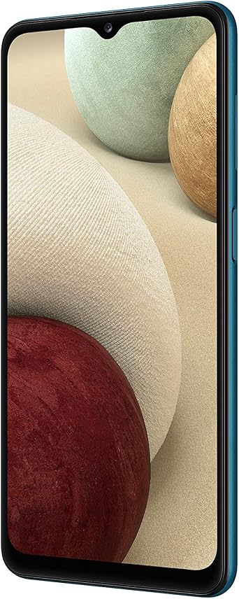 Samsung Galaxy A12 SIM Free Android Smartphone 64 GB, Blue (UK Version)