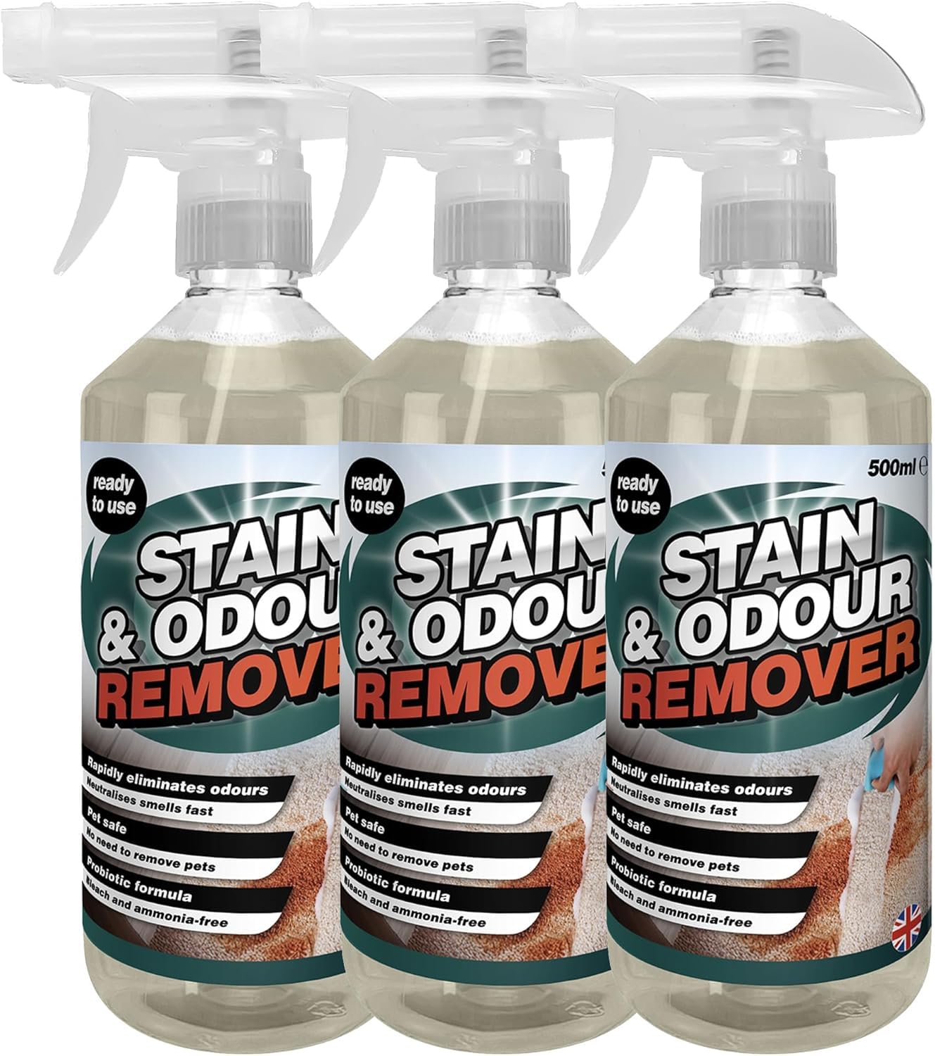 500ml Ready To Use Pet Friendly Stain & Odour Remover Neutralises Smells Fast (6)