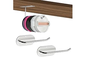 2-Pack Space-Saving Storage Hangers for Tumbler Lids