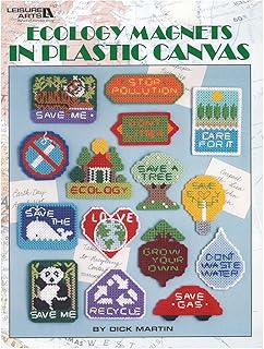 Leisure Arts Ecology Magnets Plastic Canvas Book - Buy now