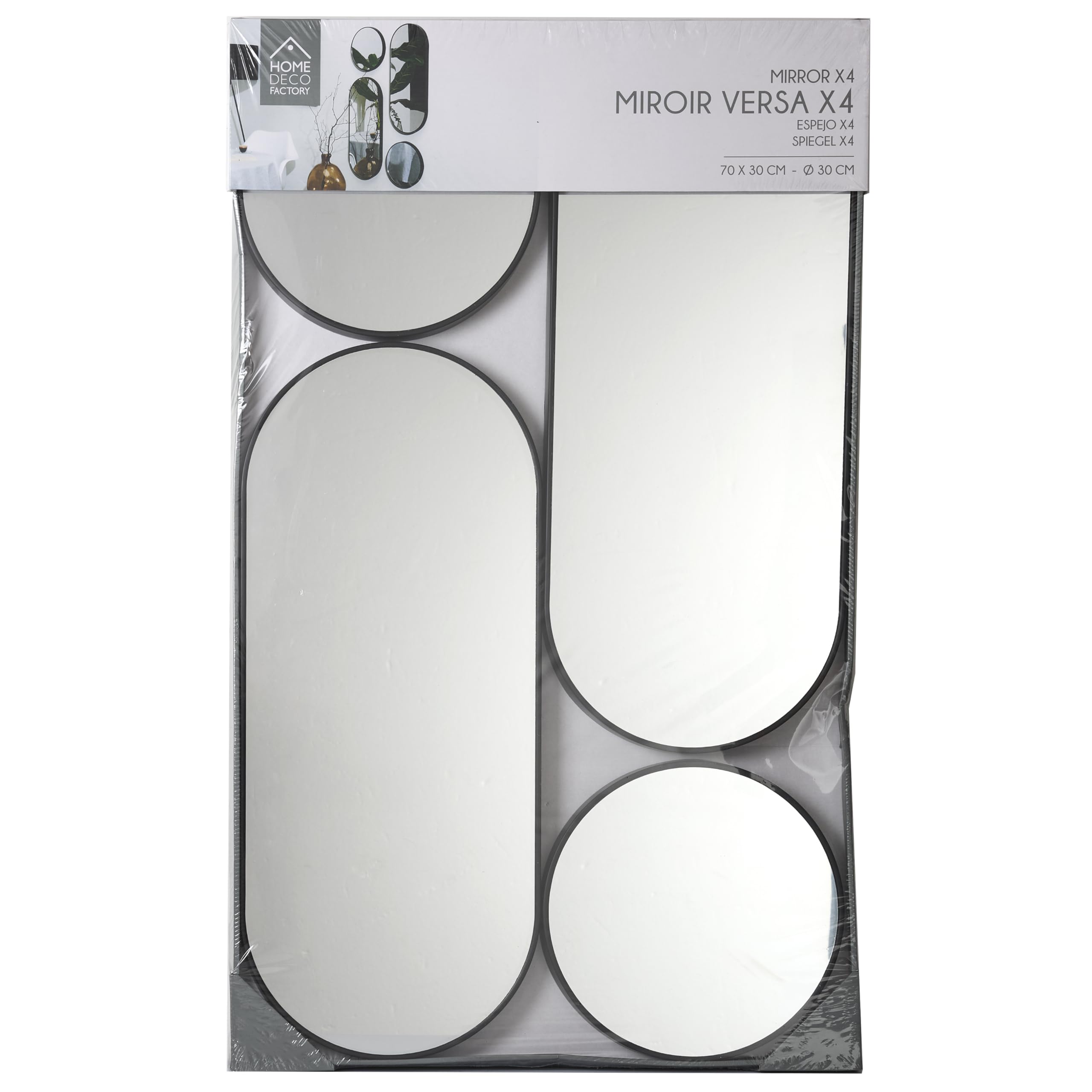 HOME DECO FACTORY Seifenspender Keramik Rillen-Design Schwarz