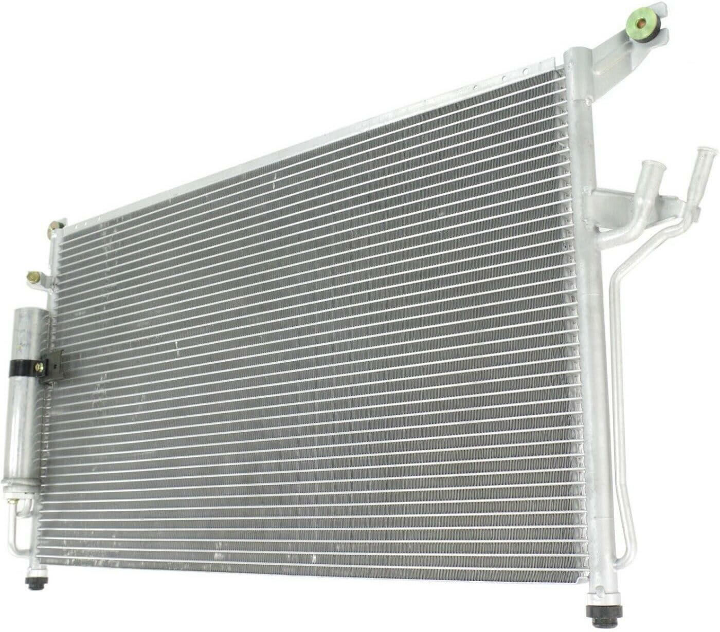 A/C Condenser 1pc Air Conditioning 28.06 15.88 X 0.69 Inches Core Size Aluminum with Drier for Infiniti for FX45 4.5L 2003-2008 92100CG010 IN3030120