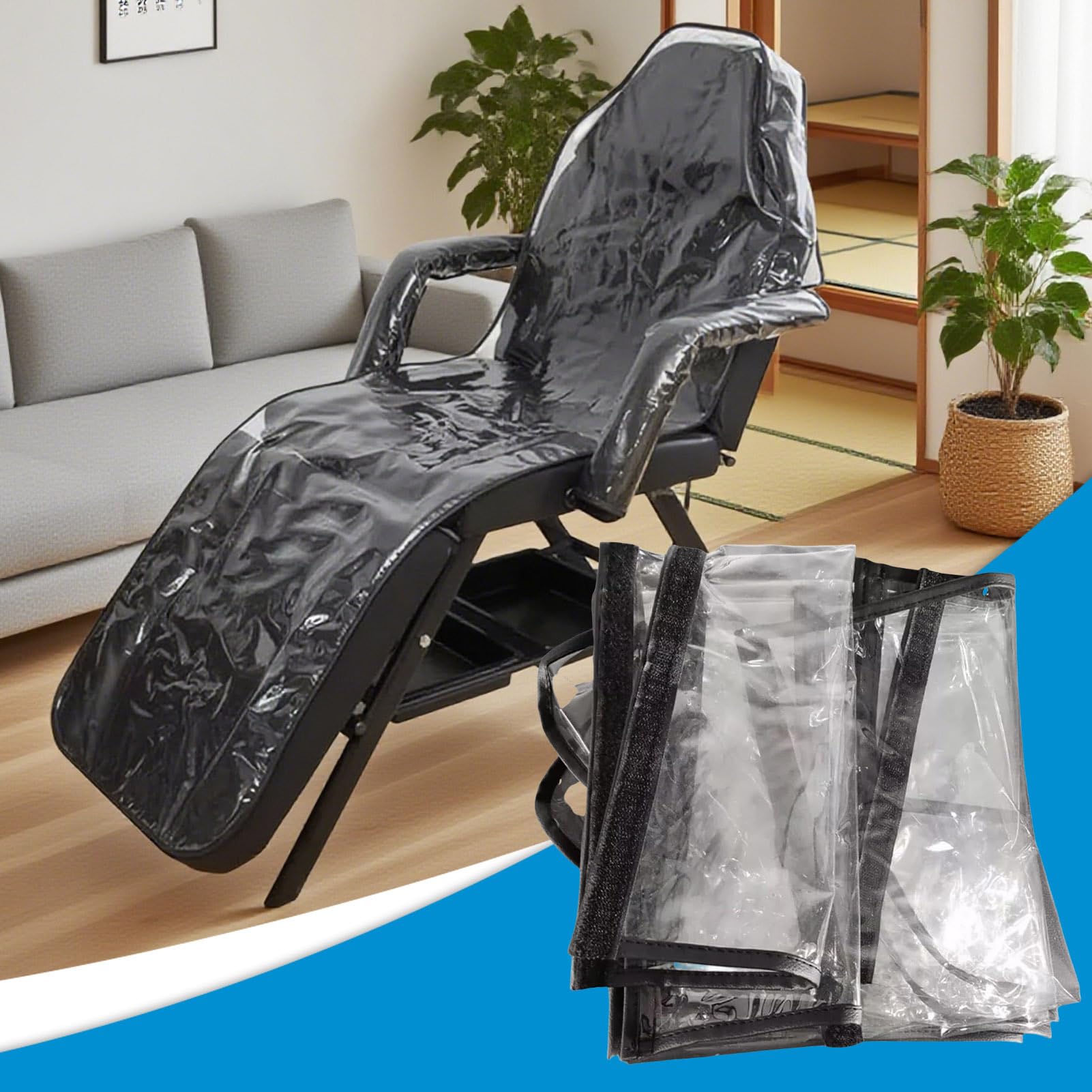 Hojas arriba Desechables - Cubierta De Cama De Masaje | Hoja De Cama De | Spa Usuario | 23x71 Pulgadas De Masaje No Slip Mesa Protector Plegable Resistente Al Agua Para El Salón De Casa B