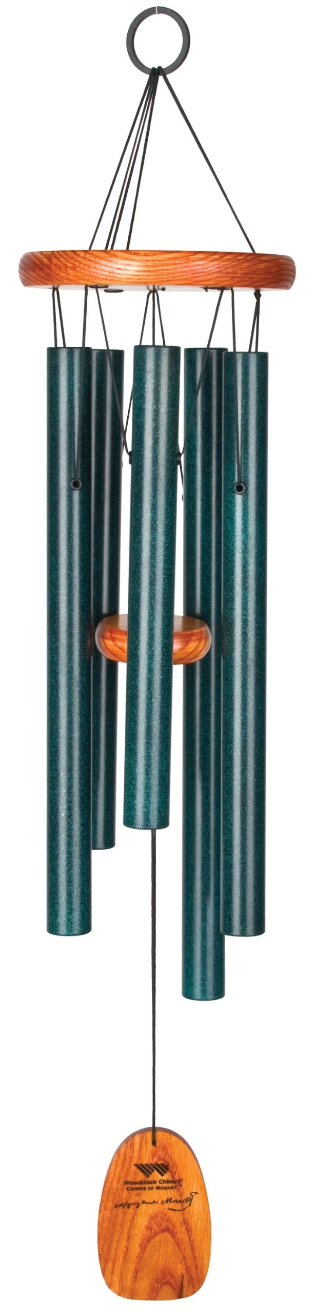 Woodstock Windspiel Mozart, Grün, 63,5 cm