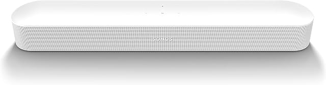 Sonos Beam (Gen 2). The compact smart soundbar for TV, music and more. (White)