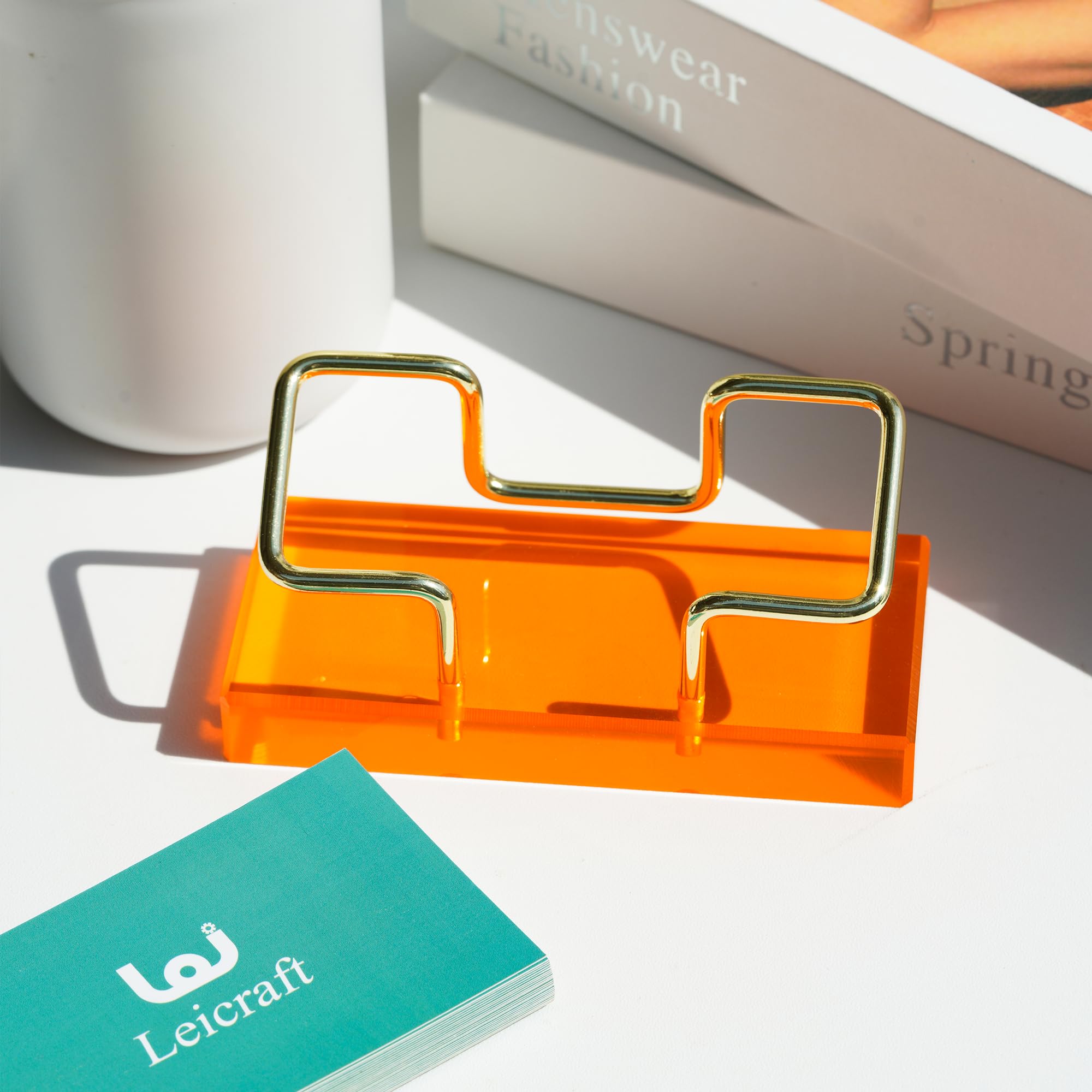 Modern Business Card Holder - Desk Organizer -5