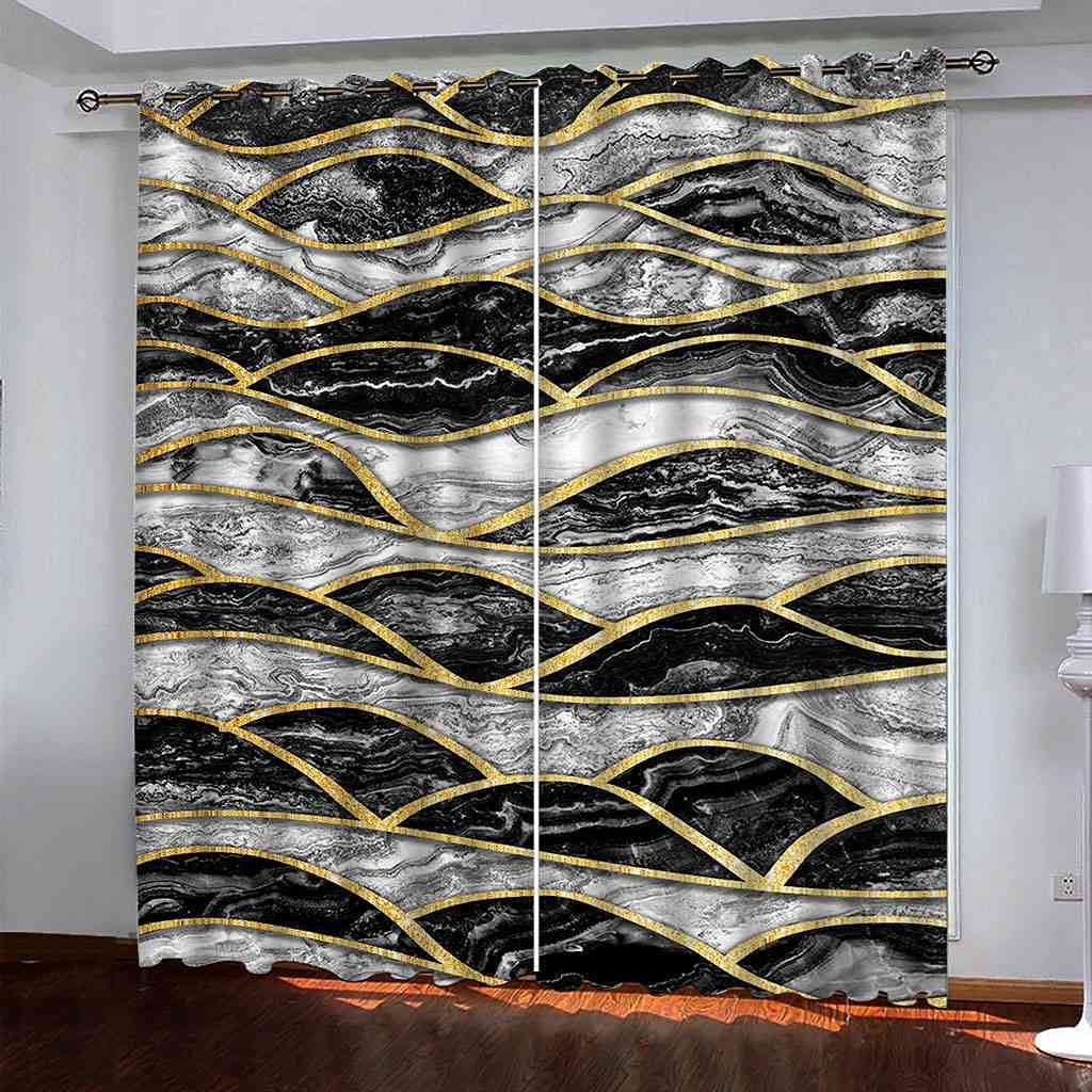 Rideaux occultants contre le froid et le bruit : isolation thermique de salon 264x242