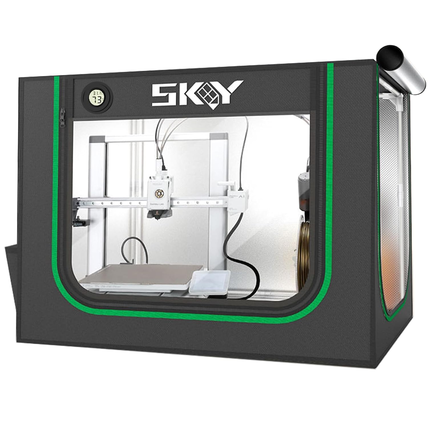 3D Printer Enclosure with LED Light for Creality Hi Combo, A1/A1 Mini